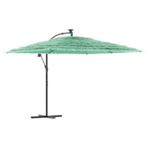 Umbrelă Soare Grădină Oțel Verde 290x290 cm - Livrare Gratuită 2
