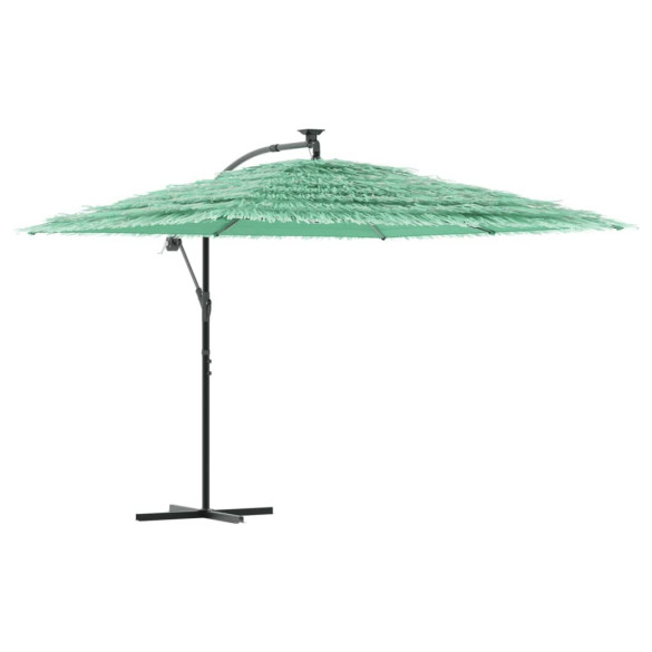 Umbrelă Soare Grădină Oțel Verde 290x290 cm - Livrare Gratuită