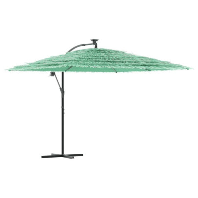 Umbrelă Soare Grădină Oțel Verde 290x290 cm - Livrare Gratuită
