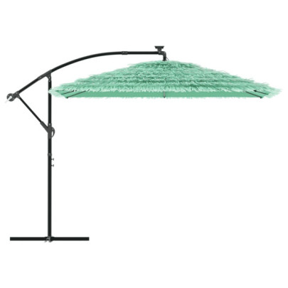 Umbrelă Soare Grădină Oțel Verde 290x290 cm - Livrare Gratuită