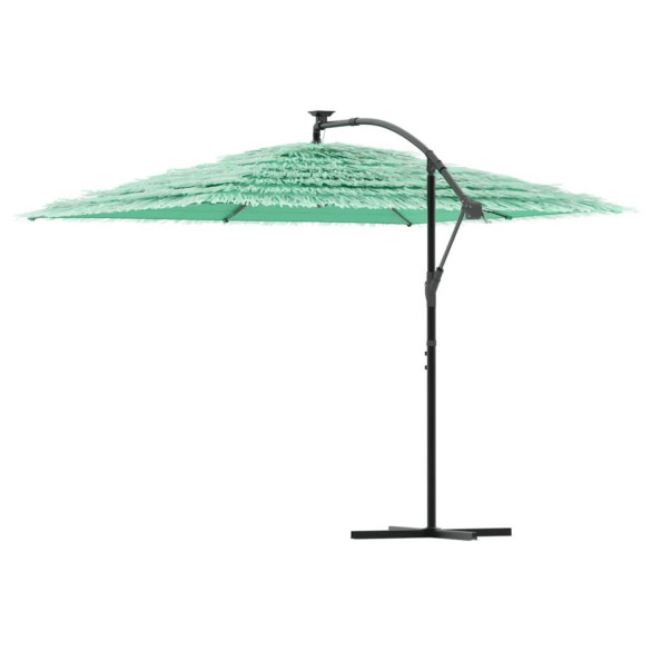 Umbrelă Soare Grădină Oțel Verde 290x290 cm - Livrare Gratuită
