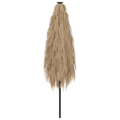 Umbrelă Soare Grădină Oțel Maro - Livrare Gratuită