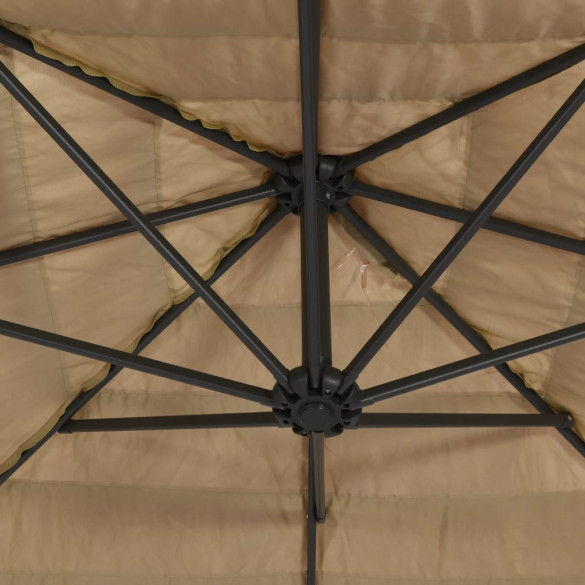 Umbrelă Soare Grădină Oțel Maro - Livrare Gratuită Umbrelă Soare Grădină Oțel Maro - Livrare Gratuită