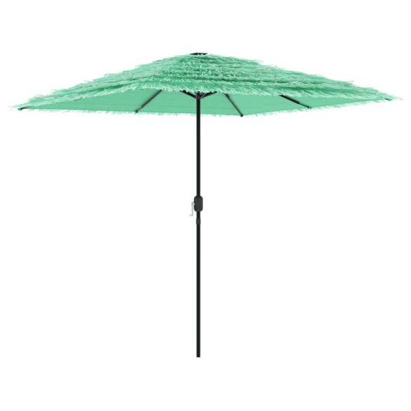 Umbrelă Grădină Oțel Verde 248 cm | Livrare Gratuită