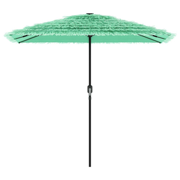Umbrelă Grădină Oțel Verde 248 cm | Livrare Gratuită
