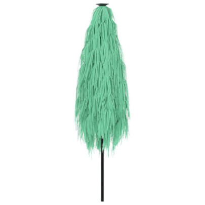 Umbrelă Grădină Oțel Verde 248 cm | Livrare Gratuită