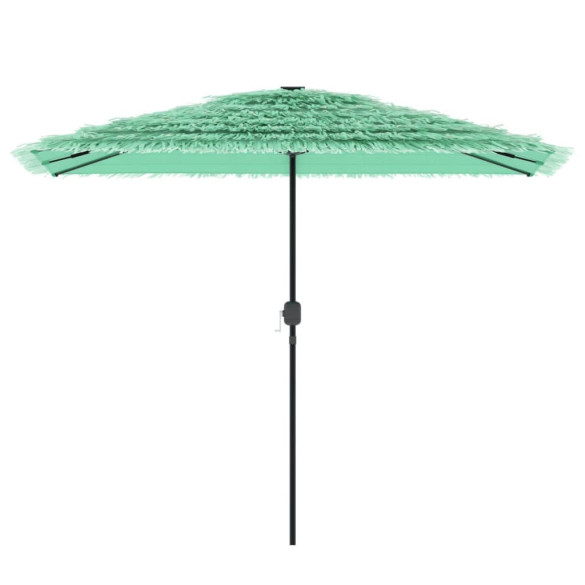 Umbrelă Soare Grădină Oțel Verde 300x200 cm - Livrare Gratuită