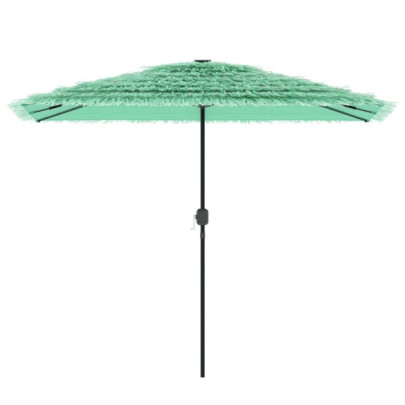 Umbrelă Soare Grădină Oțel Verde 300x200 cm - Livrare Gratuită