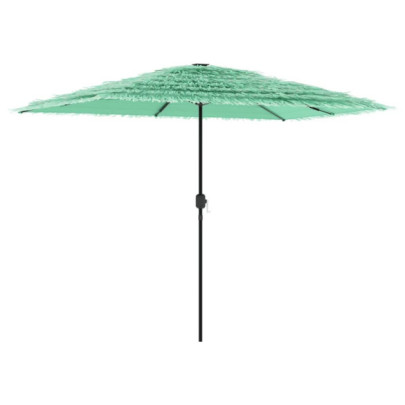 Umbrelă Soare Grădină Oțel Verde 300x200 cm - Livrare Gratuită