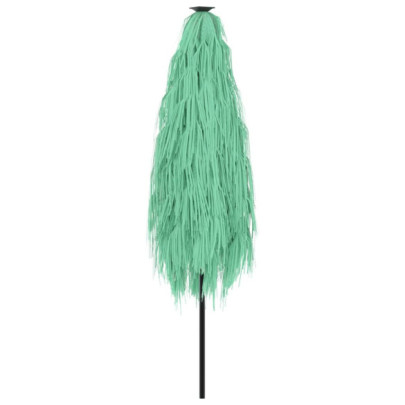 Umbrelă Soare Grădină Oțel Verde 300x200 cm - Livrare Gratuită