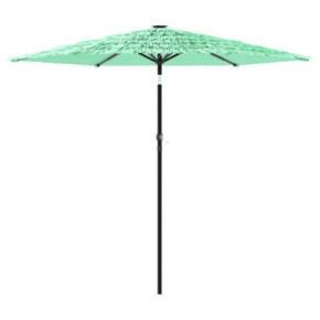 Umbrelă Soare Grădină Lemn Verde - Livrare Gratuită 2