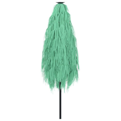 Umbrelă Soare Grădină Lemn Verde - Livrare Gratuită