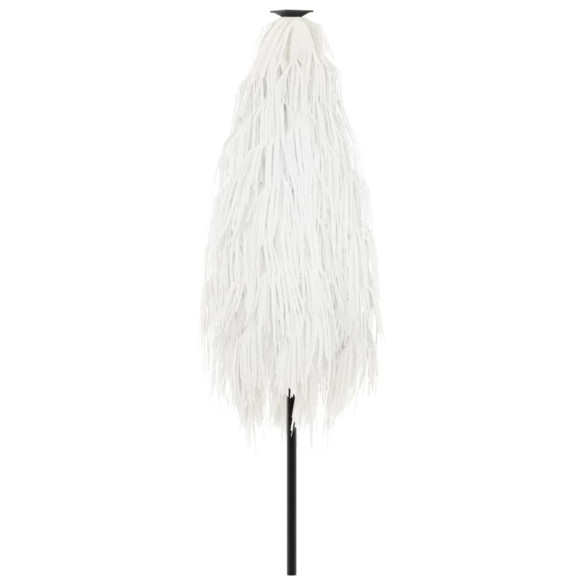 Umbrelă Soare Grădină Albă - Oțel Rezistent