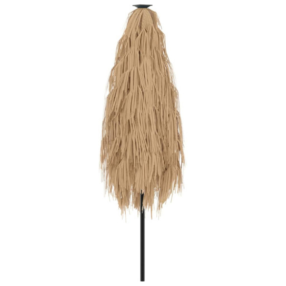 Umbrelă Soare Grădină Oțel Maro - Protecție UV | Livrare Gratuită