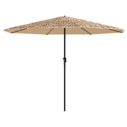 Umbrelă Soare Grădină Maro 324x324x247 cm | Livrare Gratuită