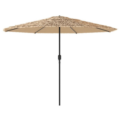 Umbrelă Soare Grădină Maro 324x324x247 cm | Livrare Gratuită