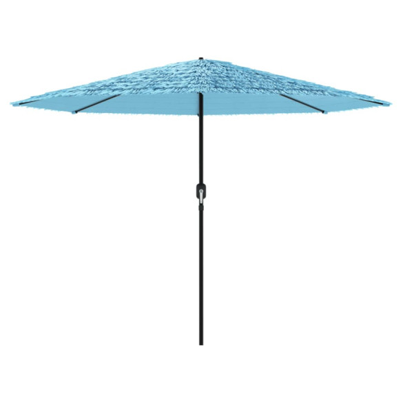 Umbrelă Soare Grădină cu Stâlp Oțel - Albastru 324x324cm