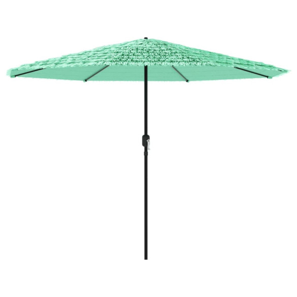 Umbrelă Soare Grădină Oțel Verde 324x324x247 cm