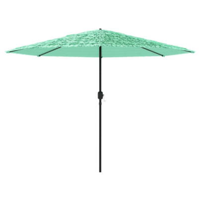 Umbrelă Soare Grădină Oțel Verde 324x324x247 cm