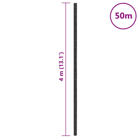 Membrană Antiburuieni Negru 4x50m PP | Livrare Gratuită Membrană Antiburuieni Negru 4x50m PP | Livrare Gratuită