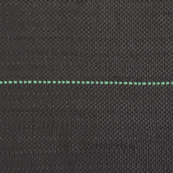 Membrană Antiburuieni Negru 0,5x150 m PP - Livrare Gratuită