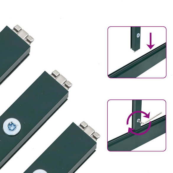 Sera de Aluminiu cu Policarbonat - Livrare Gratuită Sera de Aluminiu cu Policarbonat - Livrare Gratuită