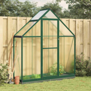 Seră Verde Aluminiu - Cultivă Plante cu Protecție UV