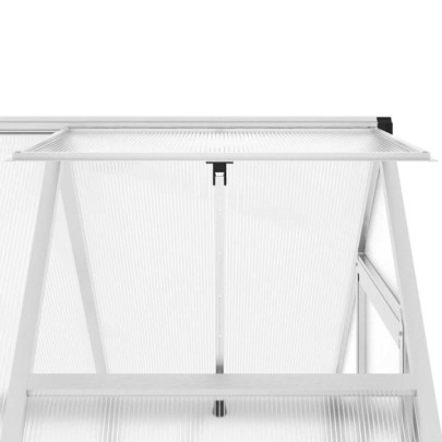 Seră gradină aluminiu policarbonat - Livrare gratuită