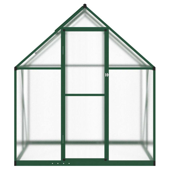 Sera Gradina - Verde, Aluminiu, Policarbonat - Livrare Gratuita Sera Gradina - Verde, Aluminiu, Policarbonat - Livrare Gratuita