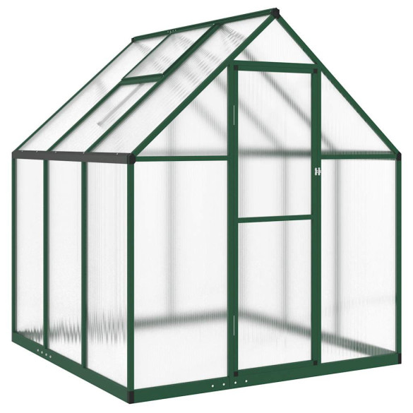 Seră de Grădină - Aluminiu, Verde, 169x169x195 cm Seră de Grădină - Aluminiu, Verde, 169x169x195 cm