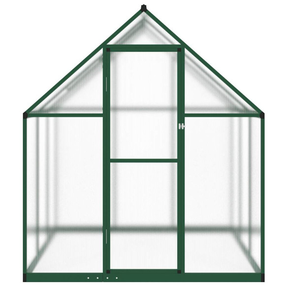 Seră de Grădină - Aluminiu, Verde, 169x169x195 cm Seră de Grădină - Aluminiu, Verde, 169x169x195 cm