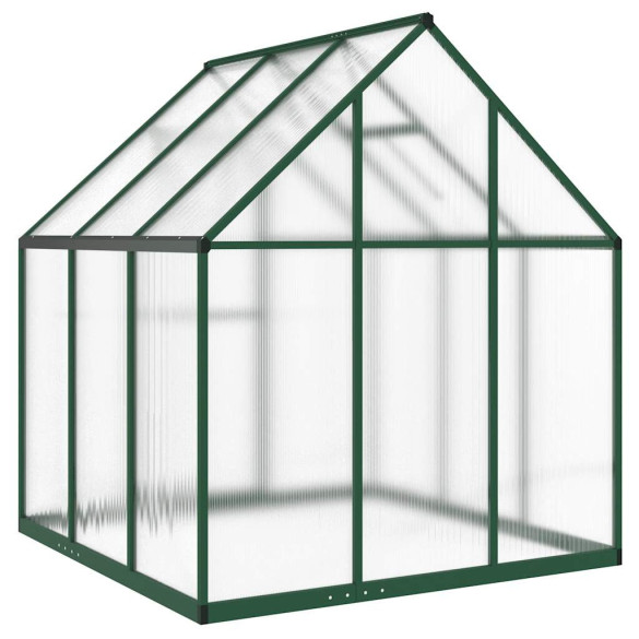 Seră de Grădină - Aluminiu, Verde, 169x169x195 cm Seră de Grădină - Aluminiu, Verde, 169x169x195 cm