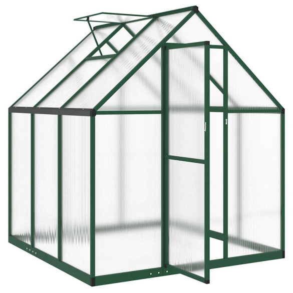 Seră de Grădină - Aluminiu, Verde, 169x169x195 cm Seră de Grădină - Aluminiu, Verde, 169x169x195 cm