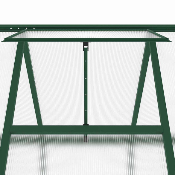 Seră de Grădină - Aluminiu, Verde, 169x169x195 cm Seră de Grădină - Aluminiu, Verde, 169x169x195 cm