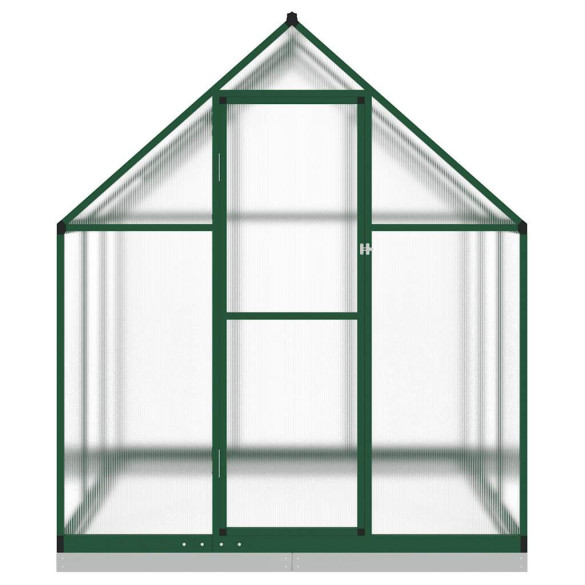 Seră de grădină - 169x169x202 cm - Verde - Aluminiu Seră de grădină - 169x169x202 cm - Verde - Aluminiu