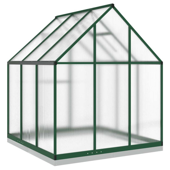 Seră de grădină - 169x169x202 cm - Verde - Aluminiu Seră de grădină - 169x169x202 cm - Verde - Aluminiu