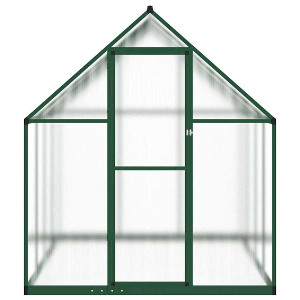 Seră de grădină - Verde, Aluminiu, Livrare Gratuită Seră de grădină - Verde, Aluminiu, Livrare Gratuită