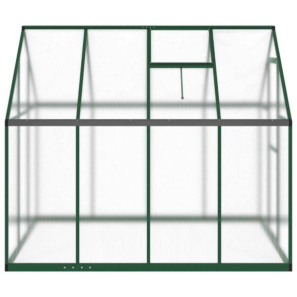 Seră de grădină - Verde, Aluminiu, Livrare Gratuită Seră de grădină - Verde, Aluminiu, Livrare Gratuită