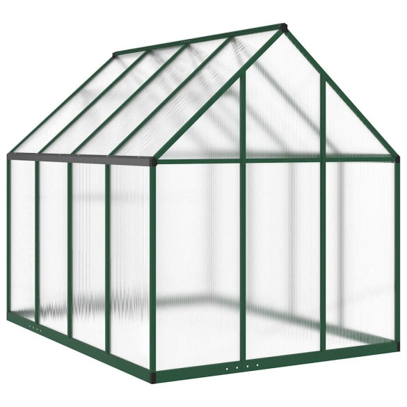 Seră de grădină - Verde, Aluminiu, Livrare Gratuită Seră de grădină - Verde, Aluminiu, Livrare Gratuită