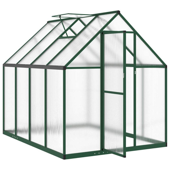 Seră de grădină - Verde, Aluminiu, Livrare Gratuită Seră de grădină - Verde, Aluminiu, Livrare Gratuită