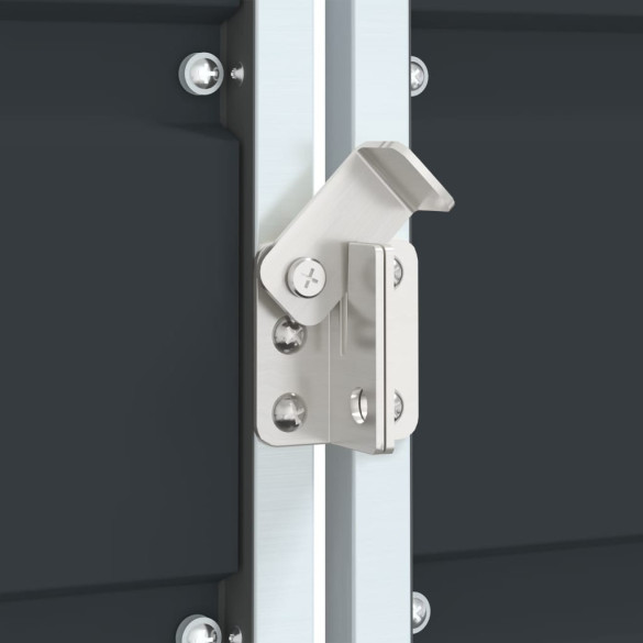 Depozitar Cos Gunoi cu Rotele Antracit 240L | Oțel Rezistent