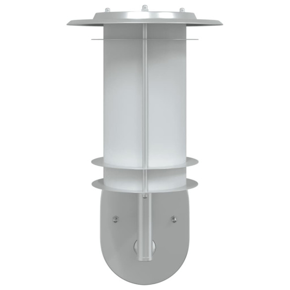 Lămpi Exterioare cu Senzor Mișcare 2 buc - Oțel Inox IP44