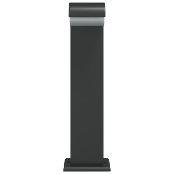 Set 3 Lămpi Podea Exterior Negru | Aluminiu Turnat IP54