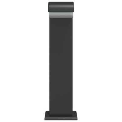 Set 3 Lămpi Podea Exterior Negru | Aluminiu Turnat IP54