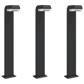 Set 3 Lămpi Exterioare Negre Aluminiu | IP54 2