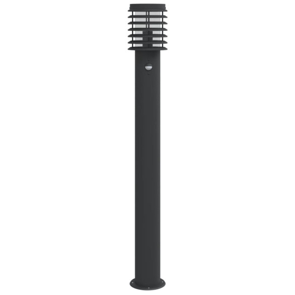 Lămpi Exterioare cu Senzor Mișcare | 3 buc | Negru