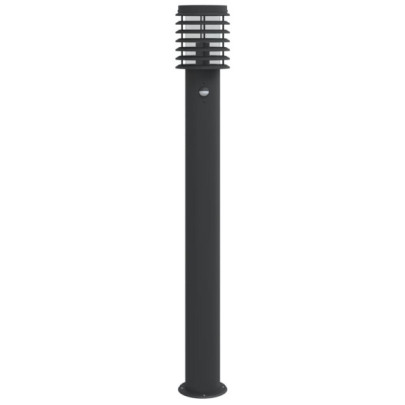 Lămpi Exterioare cu Senzor Mișcare | 3 buc | Negru