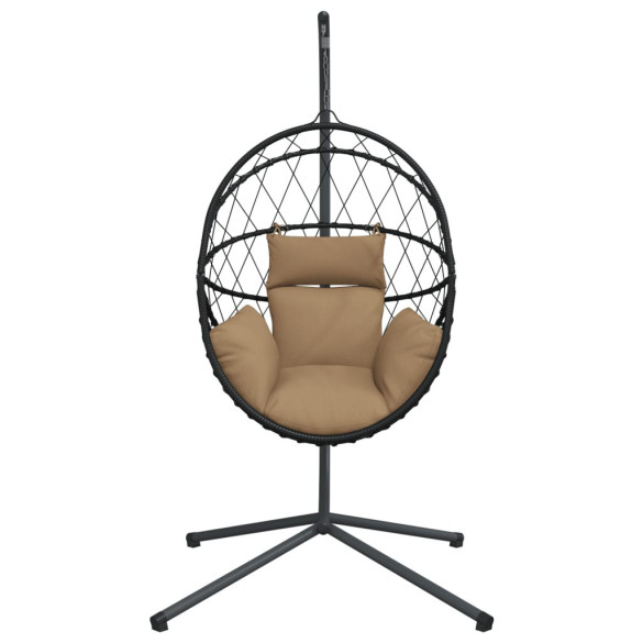 Scaun Suspensat Ou cu Suport - Ratan, Oțel - Comandă Acum