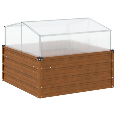 Jardinieră cu Seră - Oțel Rezistent | Livrare Gratuită