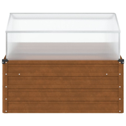 Jardinieră cu Seră - Oțel Rezistent | Livrare Gratuită